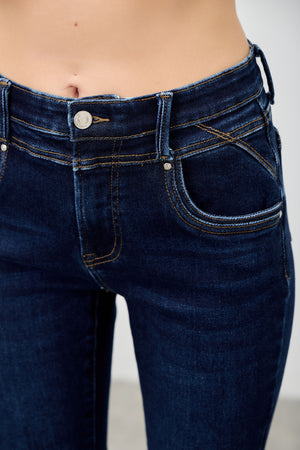 P83228, PLUS MID RISE FRONT YORK KICK FLARE