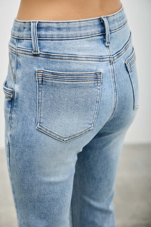 P83228, PLUS MID RISE FRONT YORK KICK FLARE