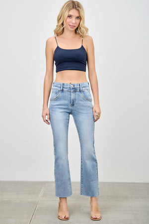 P83228, PLUS MID RISE FRONT YORK KICK FLARE