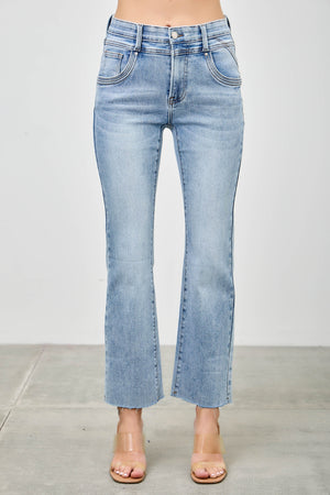 P83228, PLUS MID RISE FRONT YORK KICK FLARE