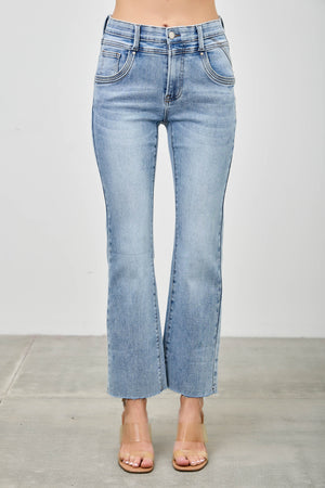 P83228, PLUS MID RISE FRONT YORK KICK FLARE