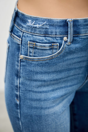 P83388ML, PLUS HIGH RISE  ANKLE  SKINNY