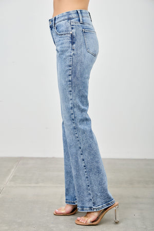 P83418M,  PLUS MID RISE BOOT CUT