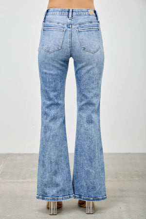 P83418M,  PLUS MID RISE BOOT CUT