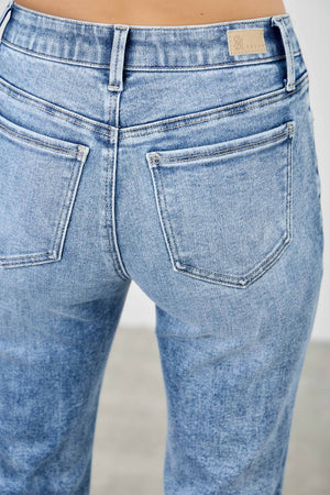 P83418M,  PLUS MID RISE BOOT CUT