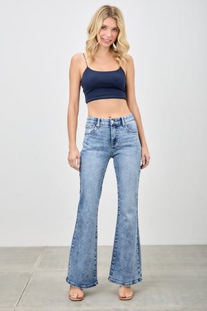 P83418M,  PLUS MID RISE BOOT CUT