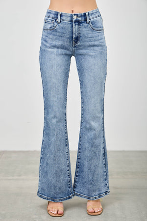 P83418M,  PLUS MID RISE BOOT CUT