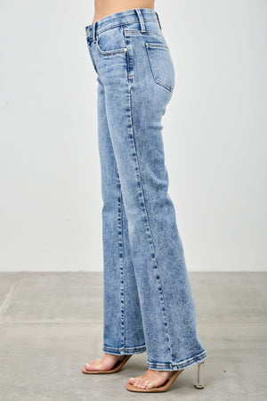 P83418M,  PLUS MID RISE BOOT CUT