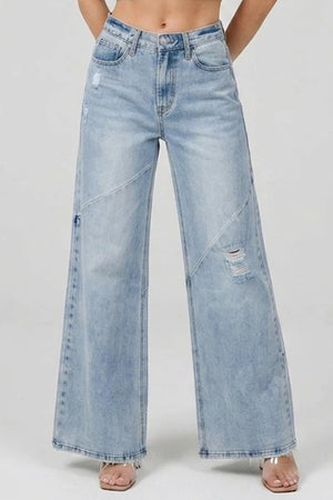 P8373L, MID RISE WIDE LEG