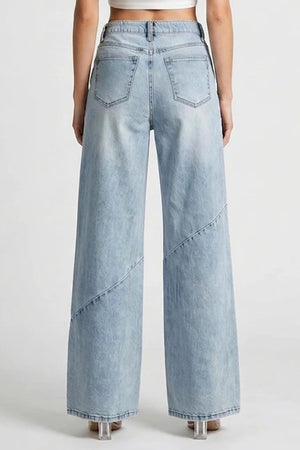 P8373L, MID RISE WIDE LEG