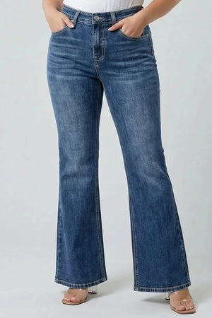 P83878D, PLUS MID RISE BOOT CUT