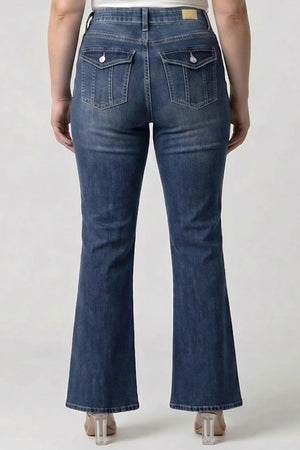 P83878D, PLUS MID RISE BOOT CUT